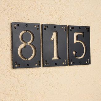 Address Number Plaques