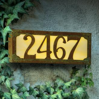 Illuminated House Numbers              