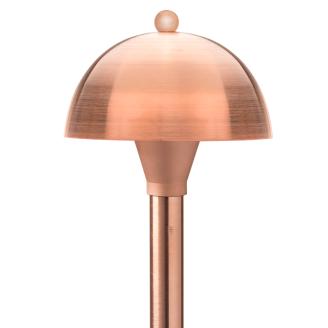 Copper Dome Pathway Light