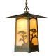 outdoor hanging lanterns rustic style